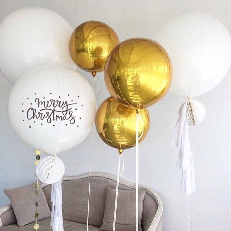 Set of 5 Round Aluminum Foil Balloons Set of 5 Round Aluminum Foil Balloons