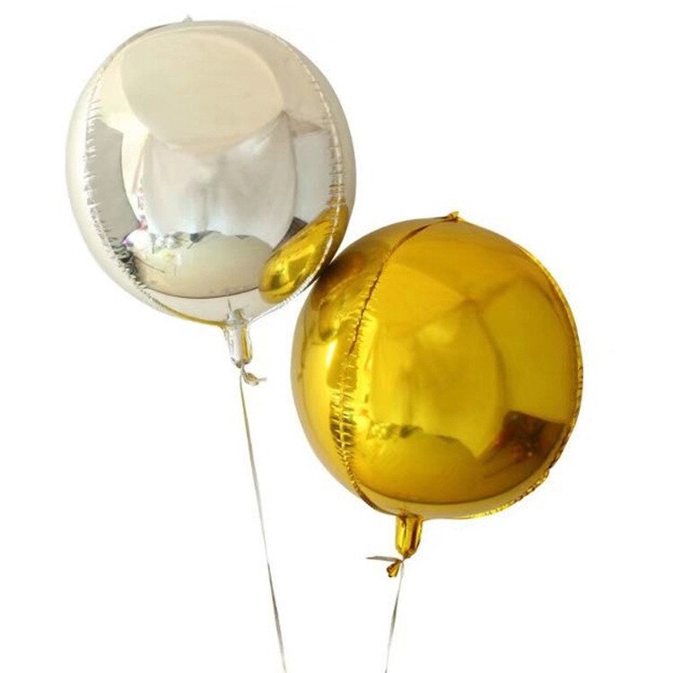 Set of 5 Round Aluminum Foil Balloons Set of 5 Round Aluminum Foil Balloons