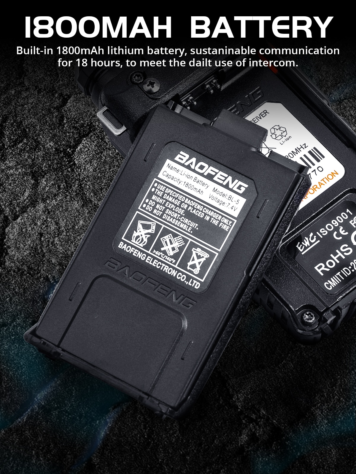 Walkie-Talkie Professional Radio